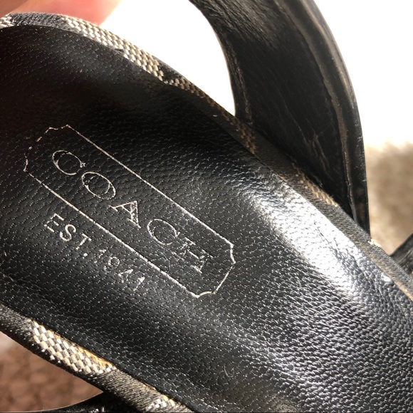 Coach Wedges - Picture 6 of 8